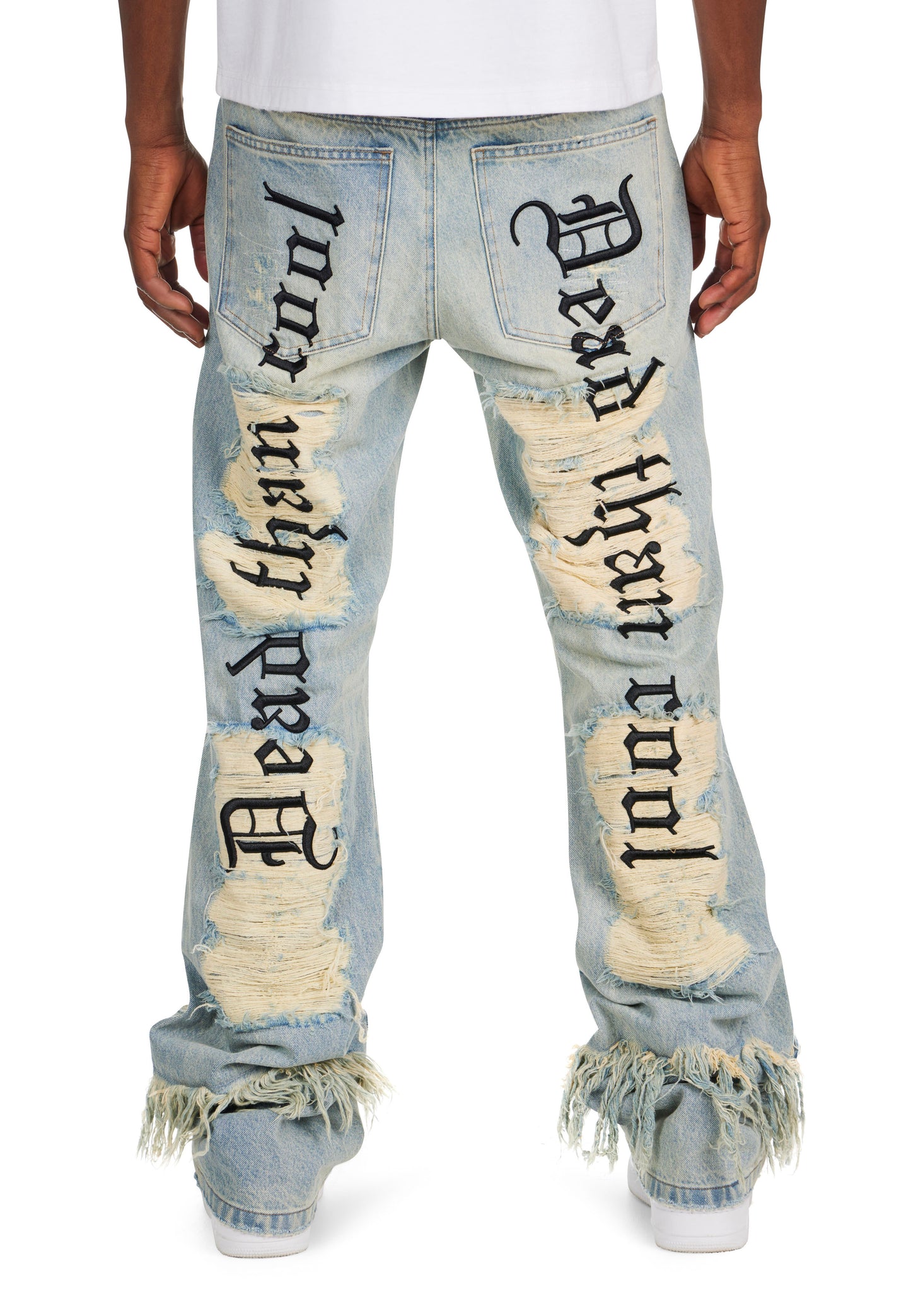 Shred Stitch Denim