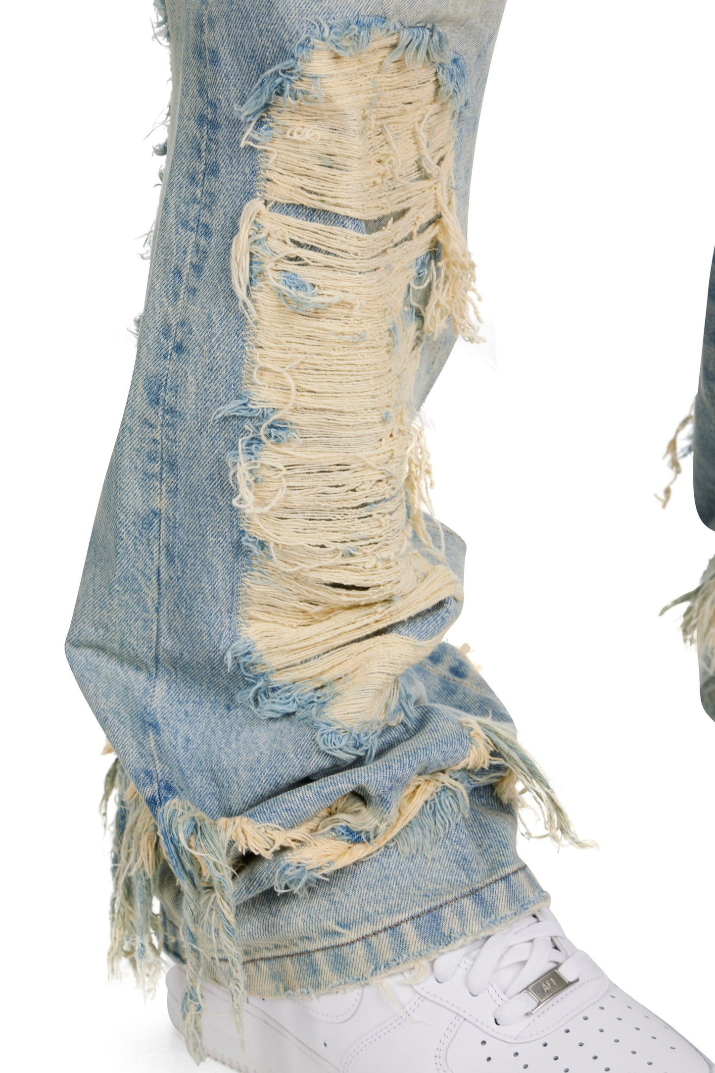 Shred Stitch Denim