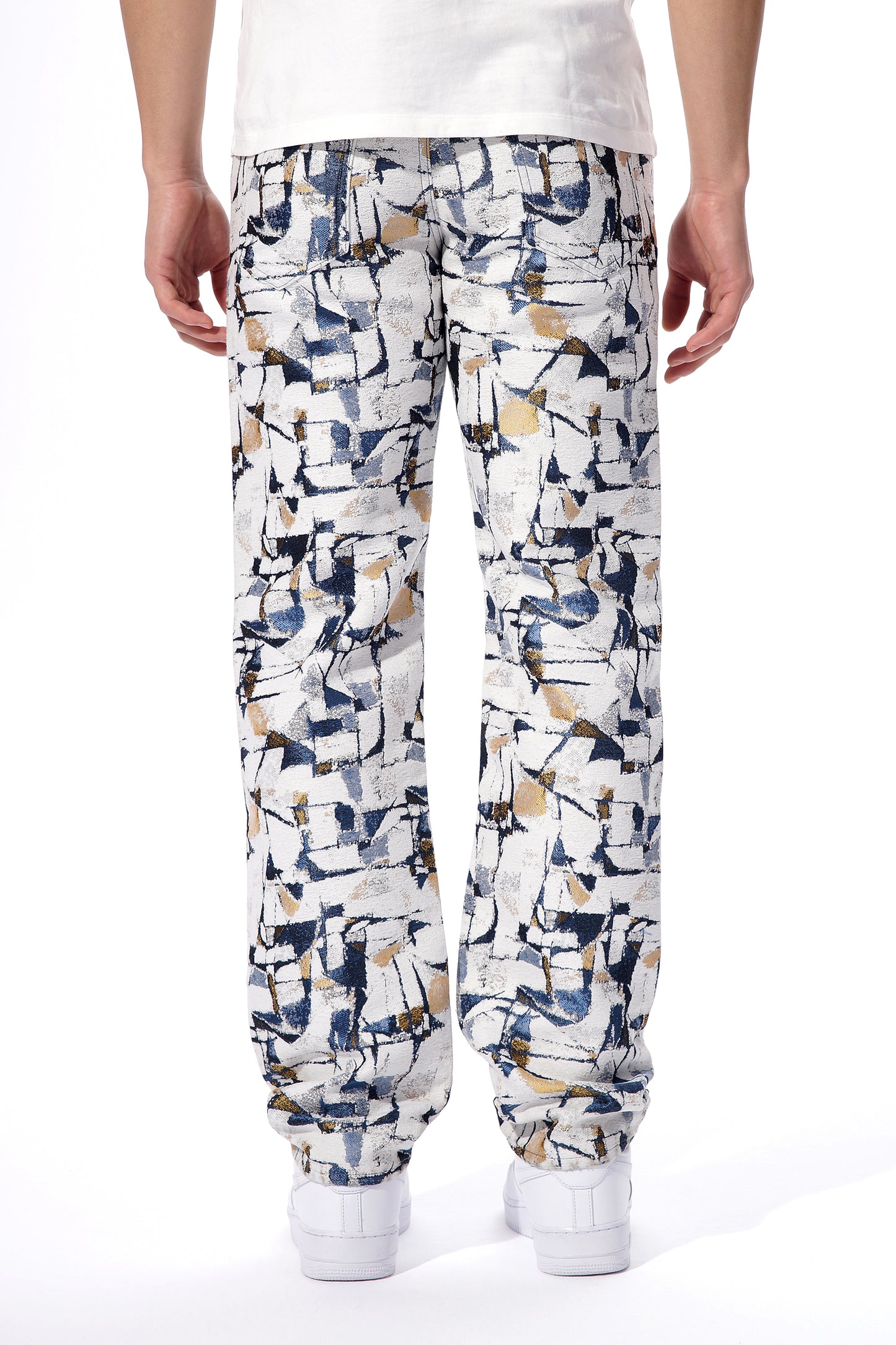 Abstract Jacquard Pant