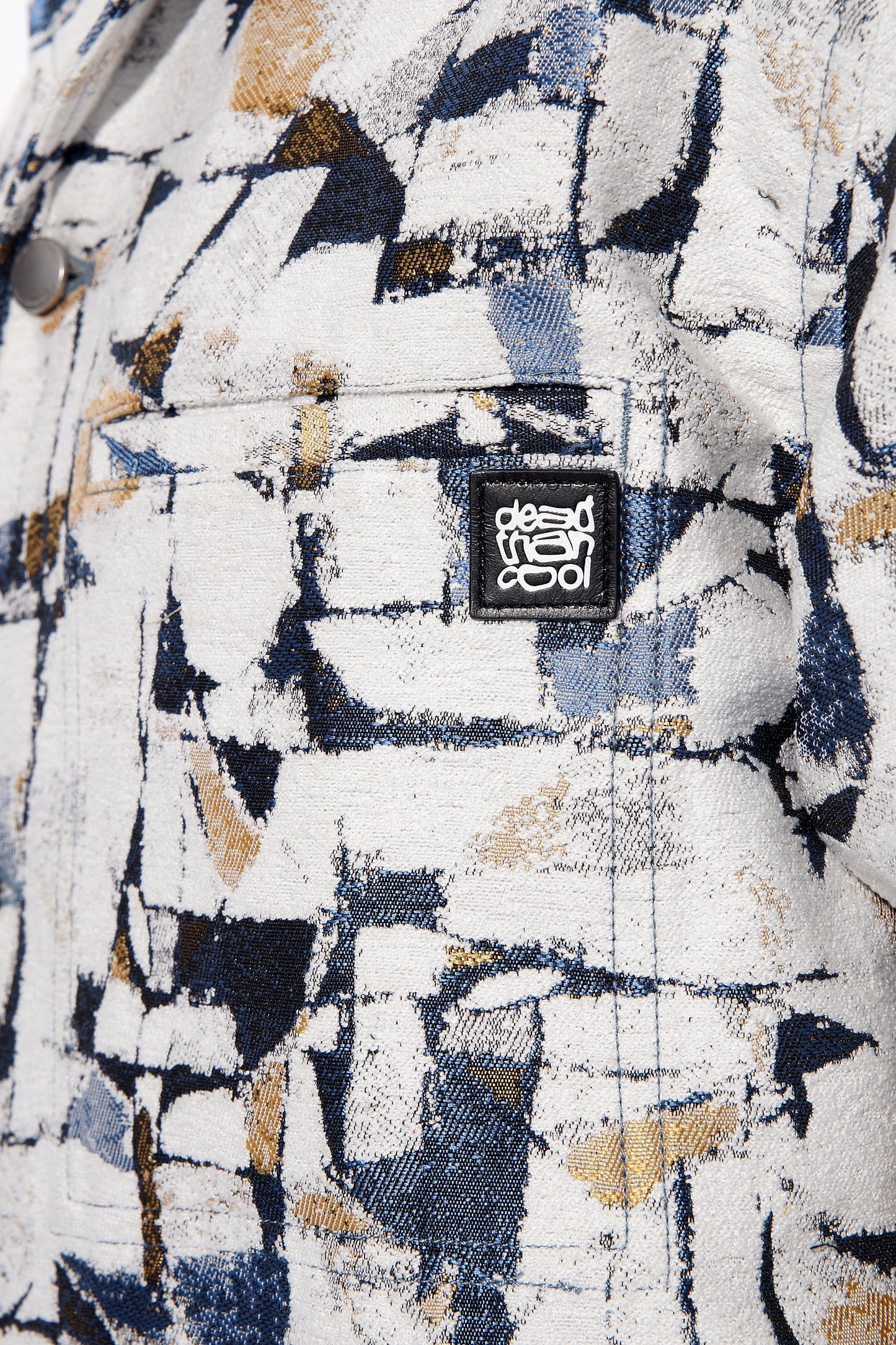 Abstract Jacquard Shirt