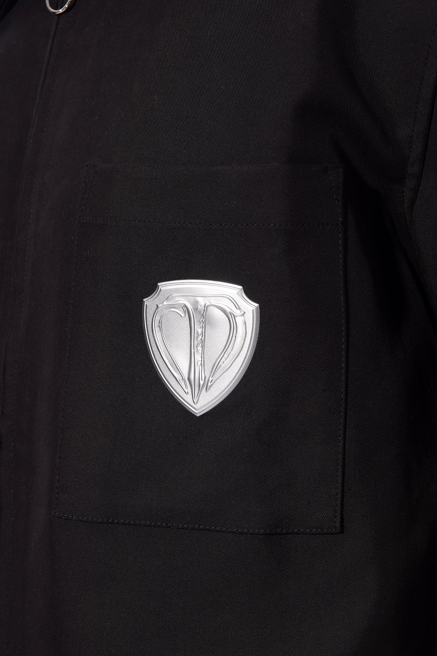 Silver Badge Zip-Up