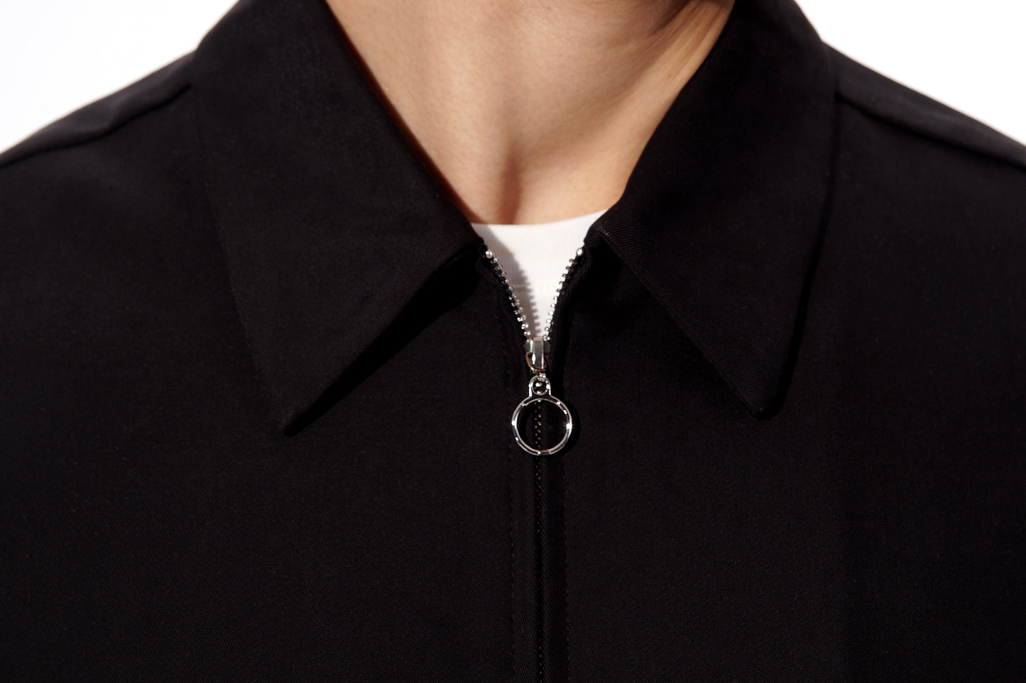 Silver Badge Zip-Up