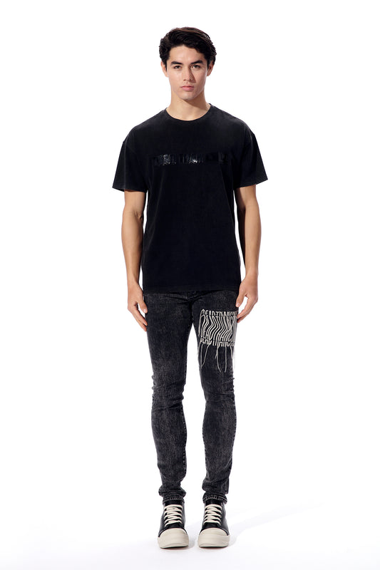 Obsidian Black Logo Tee