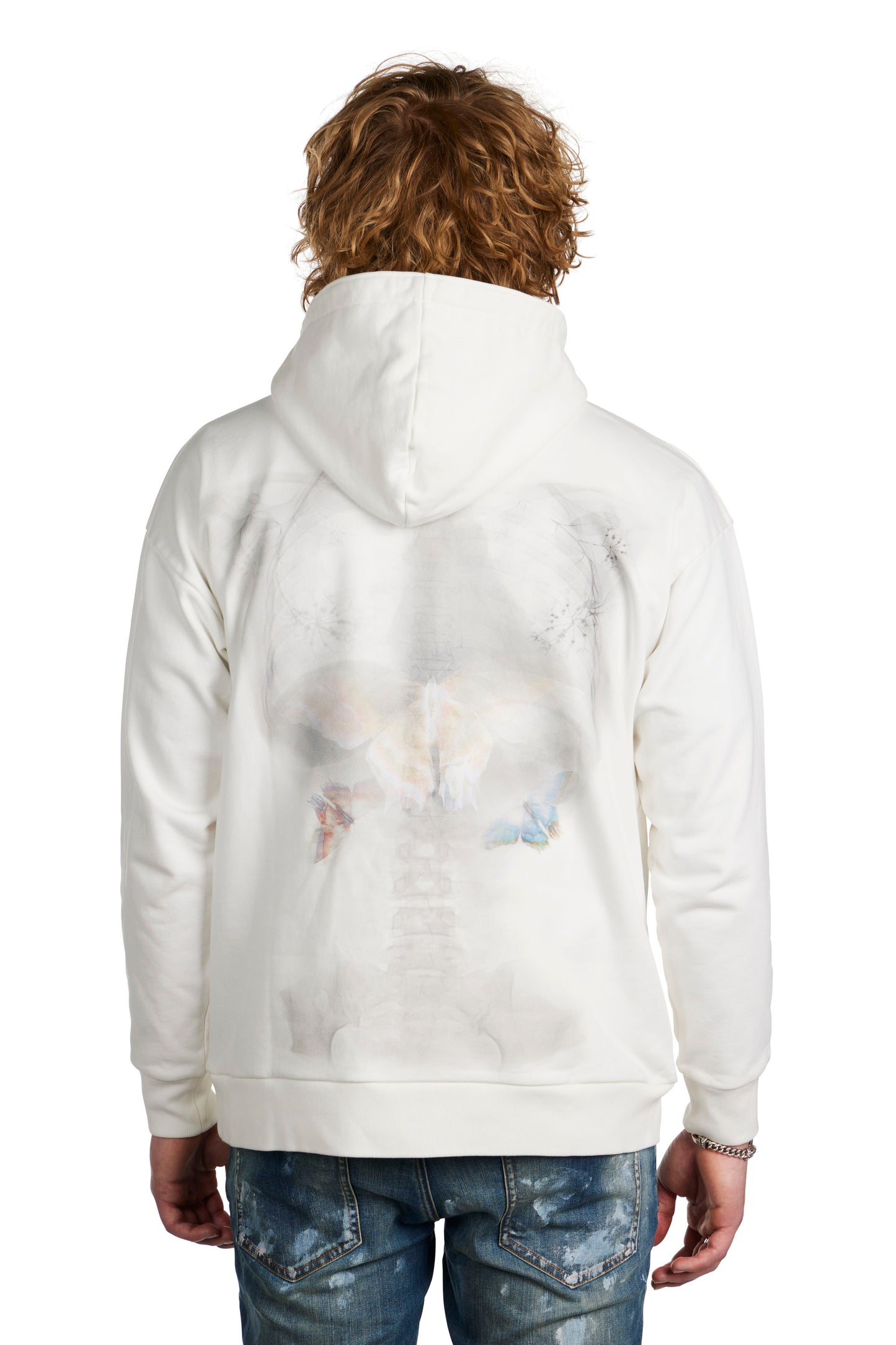 White X-Ray Hoodie