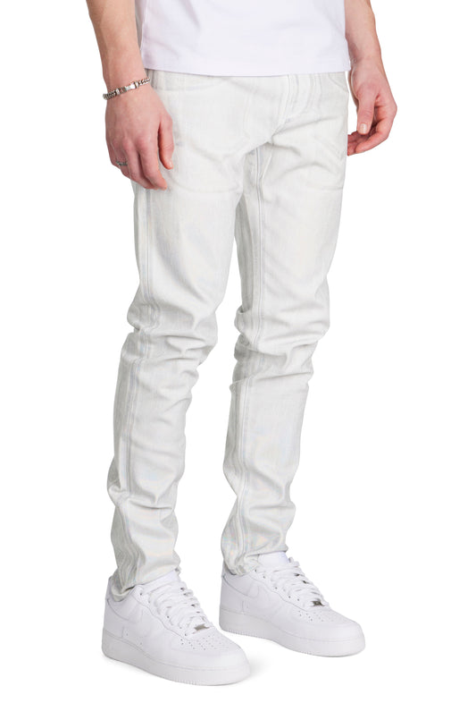 White Foil Jean