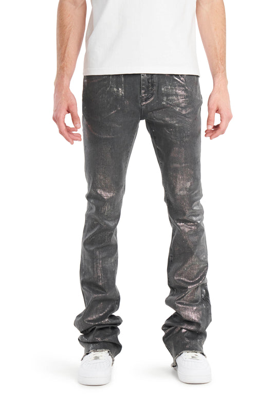 Silver Foil Bootcut