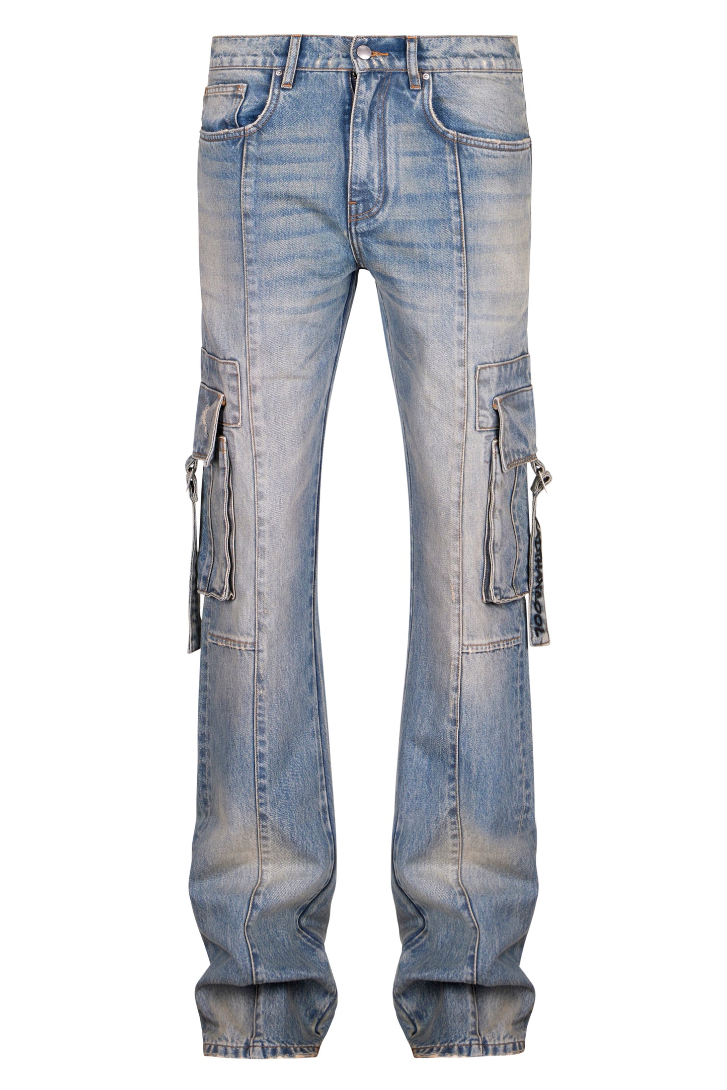 Nomad Blue Cargo Jeans
