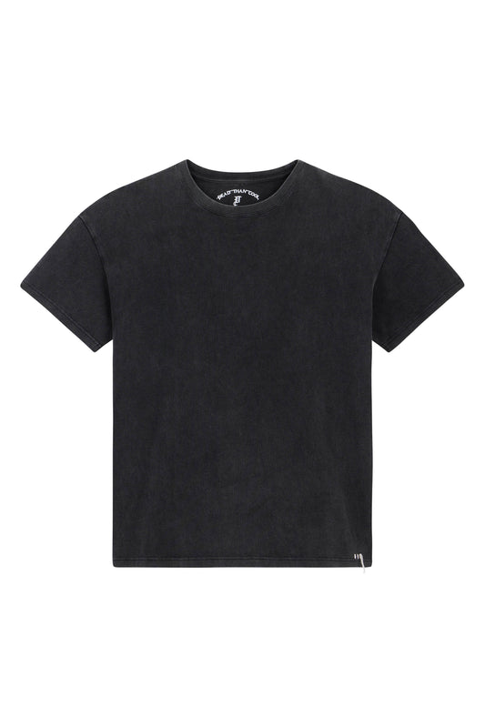 Graphite Puff Print Logo Back Tee