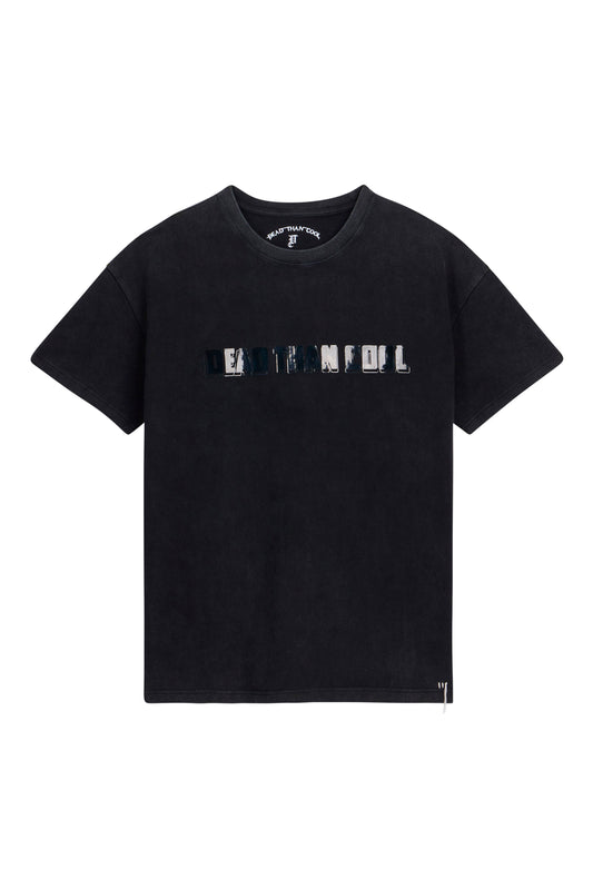Obsidian Black Logo Tee