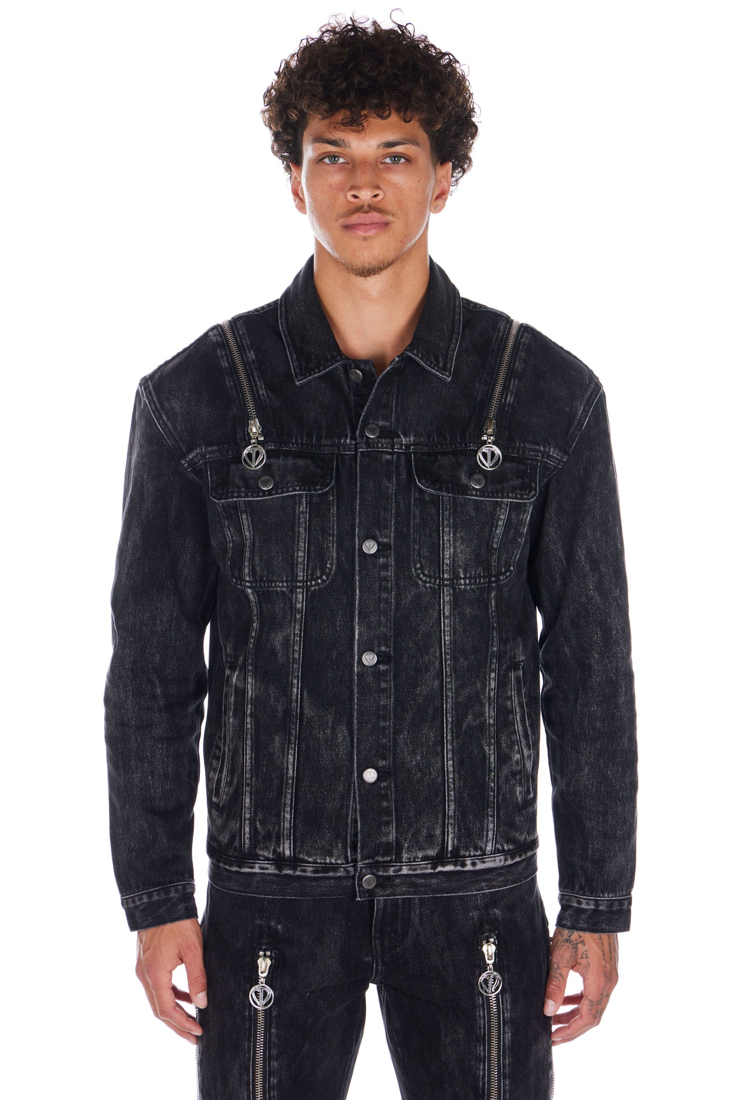 Charcoal Zipper Jacket