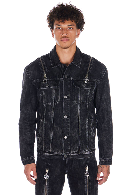 Charcoal Zipper Jacket