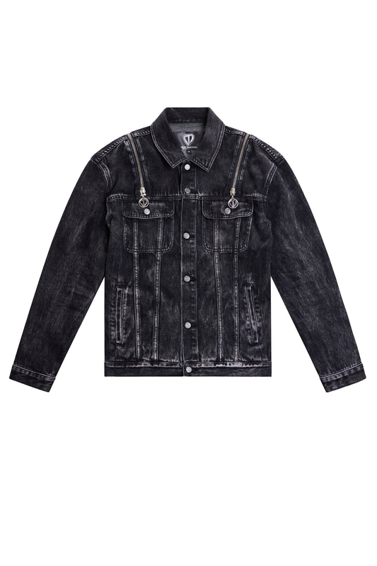 Charcoal Zipper Jacket