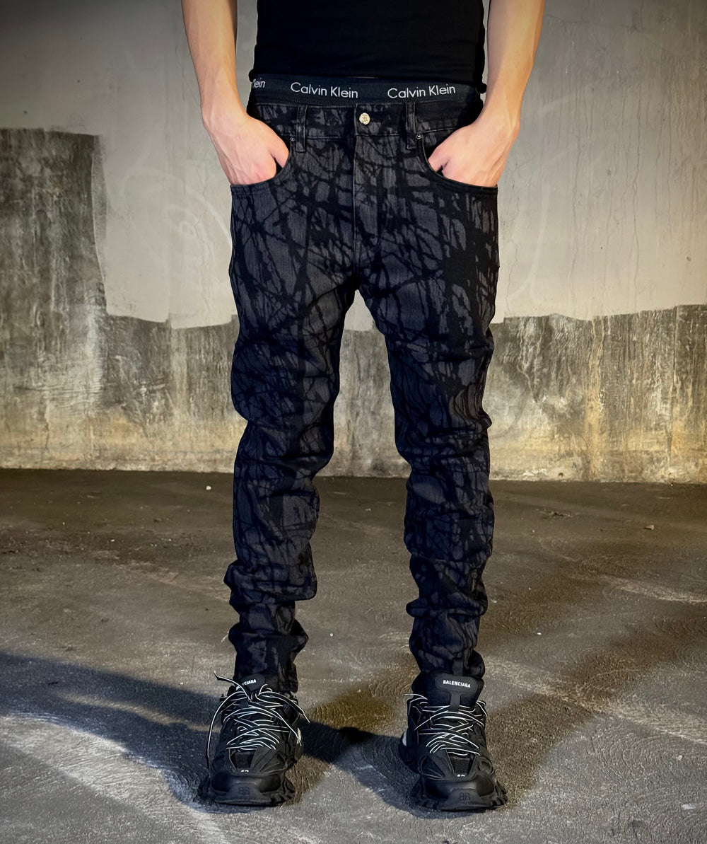Ragged Mesh Jean