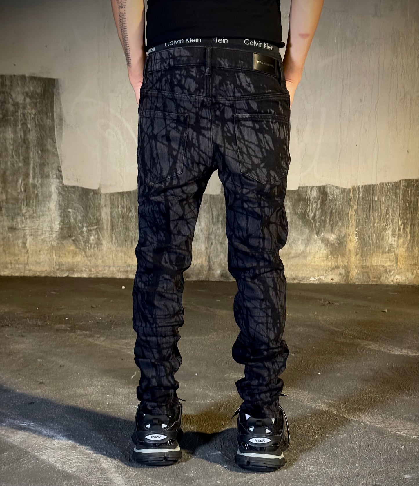 Ragged Mesh Jean
