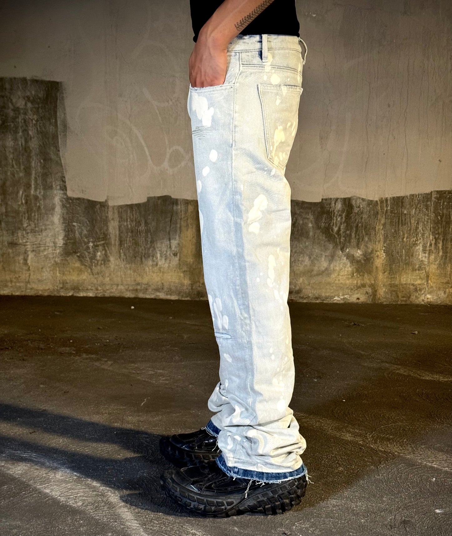 Baggy Destroyed Jean