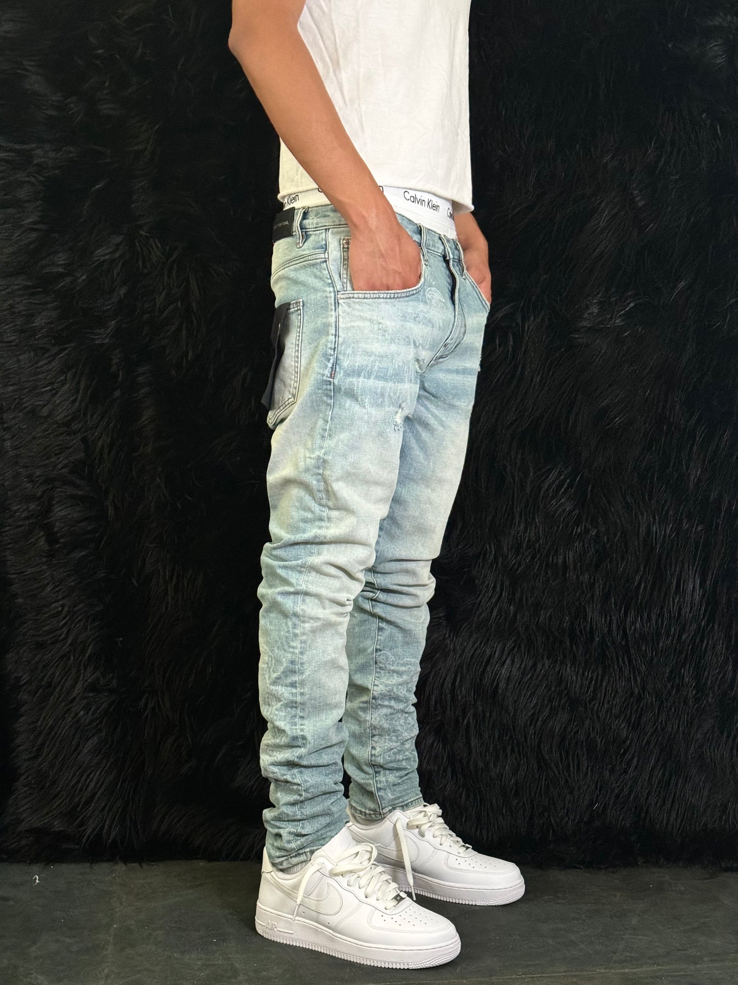 Stone Wash Wings Jean