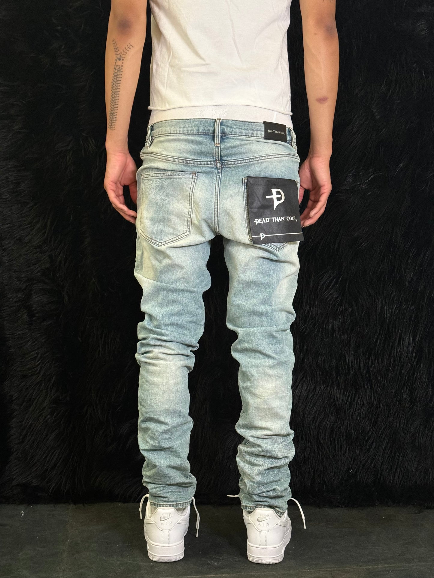 Stone Wash Wings Jean