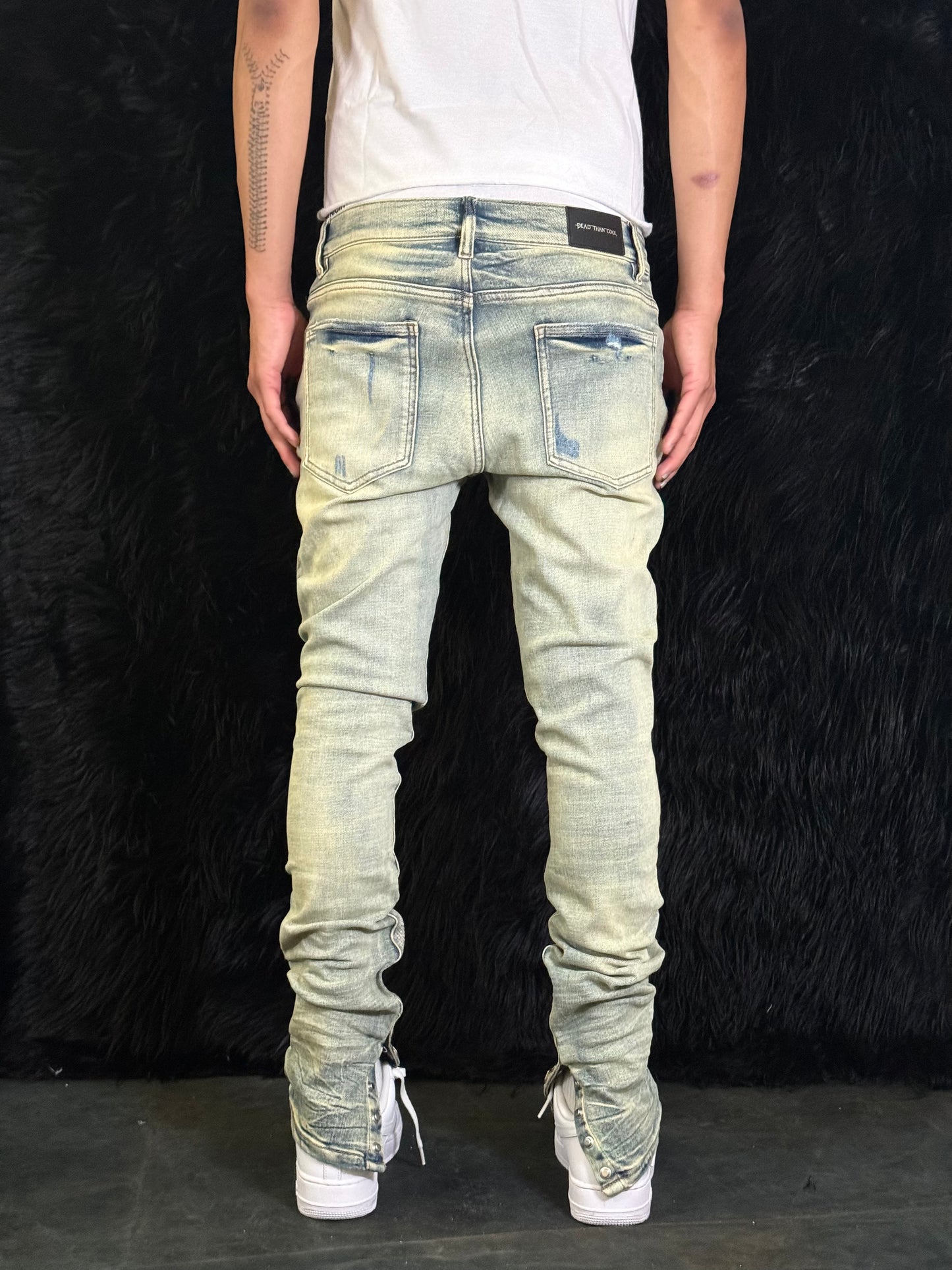 Camo Embroidery Jean