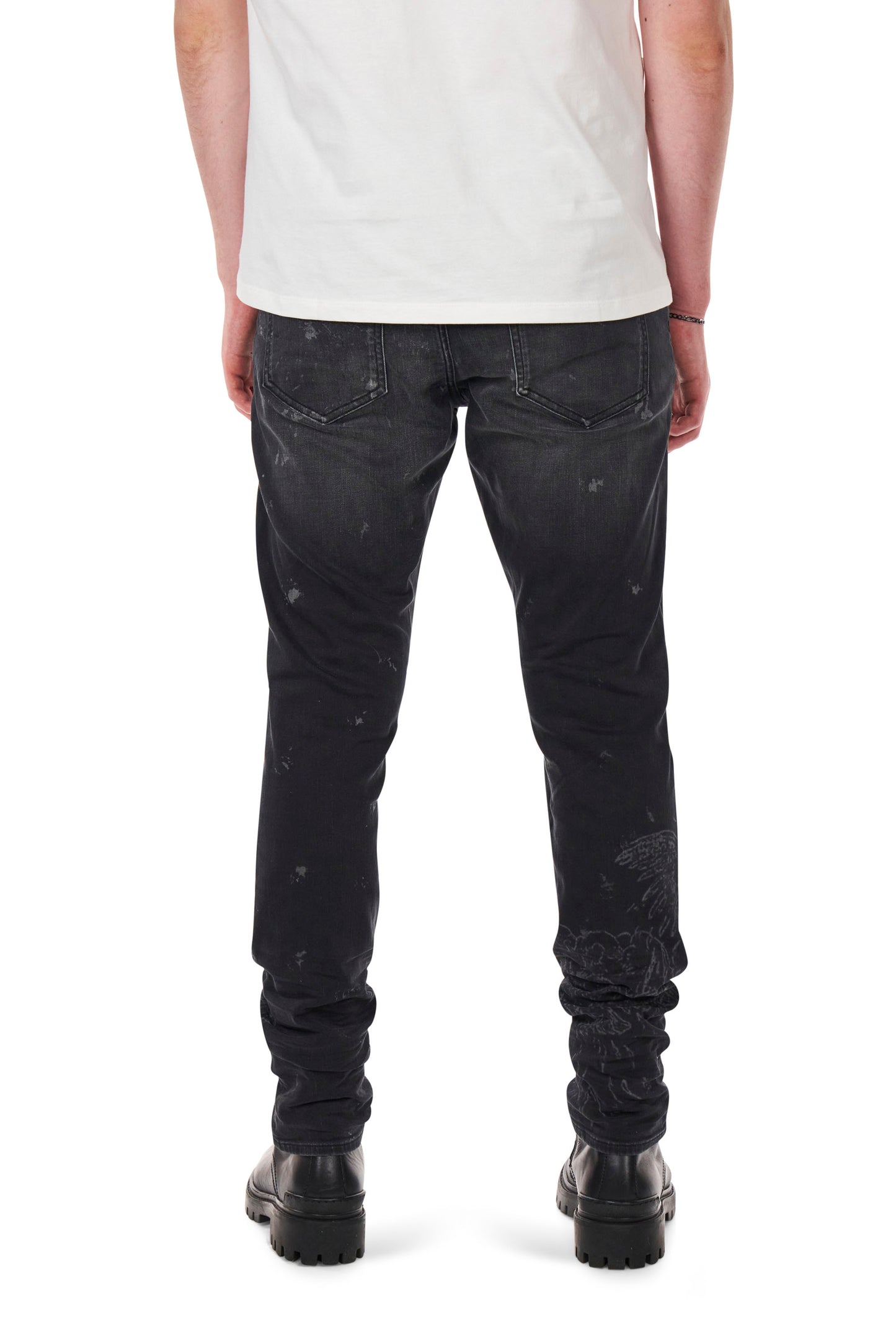 Wings Print Jean