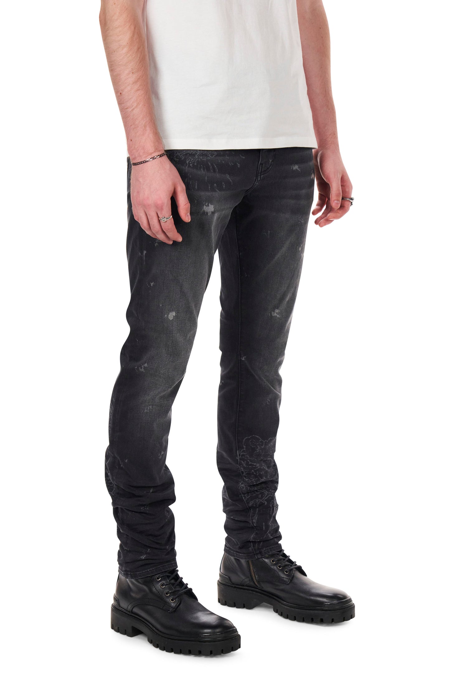 Wings Print Jean