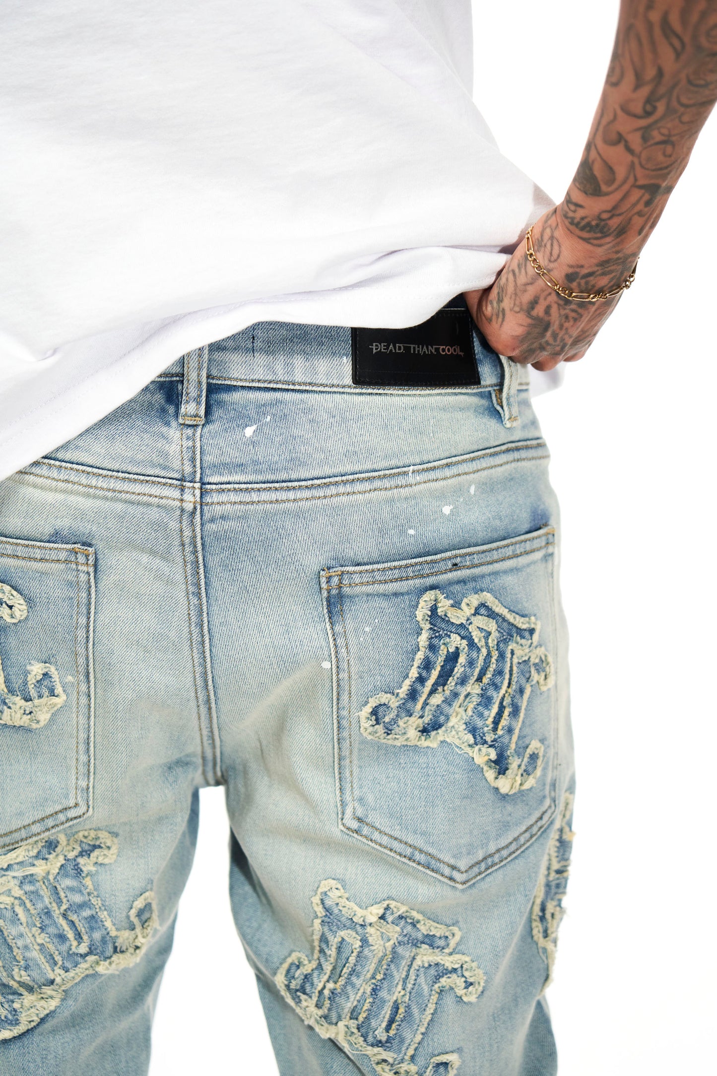 Logo Patch Denim