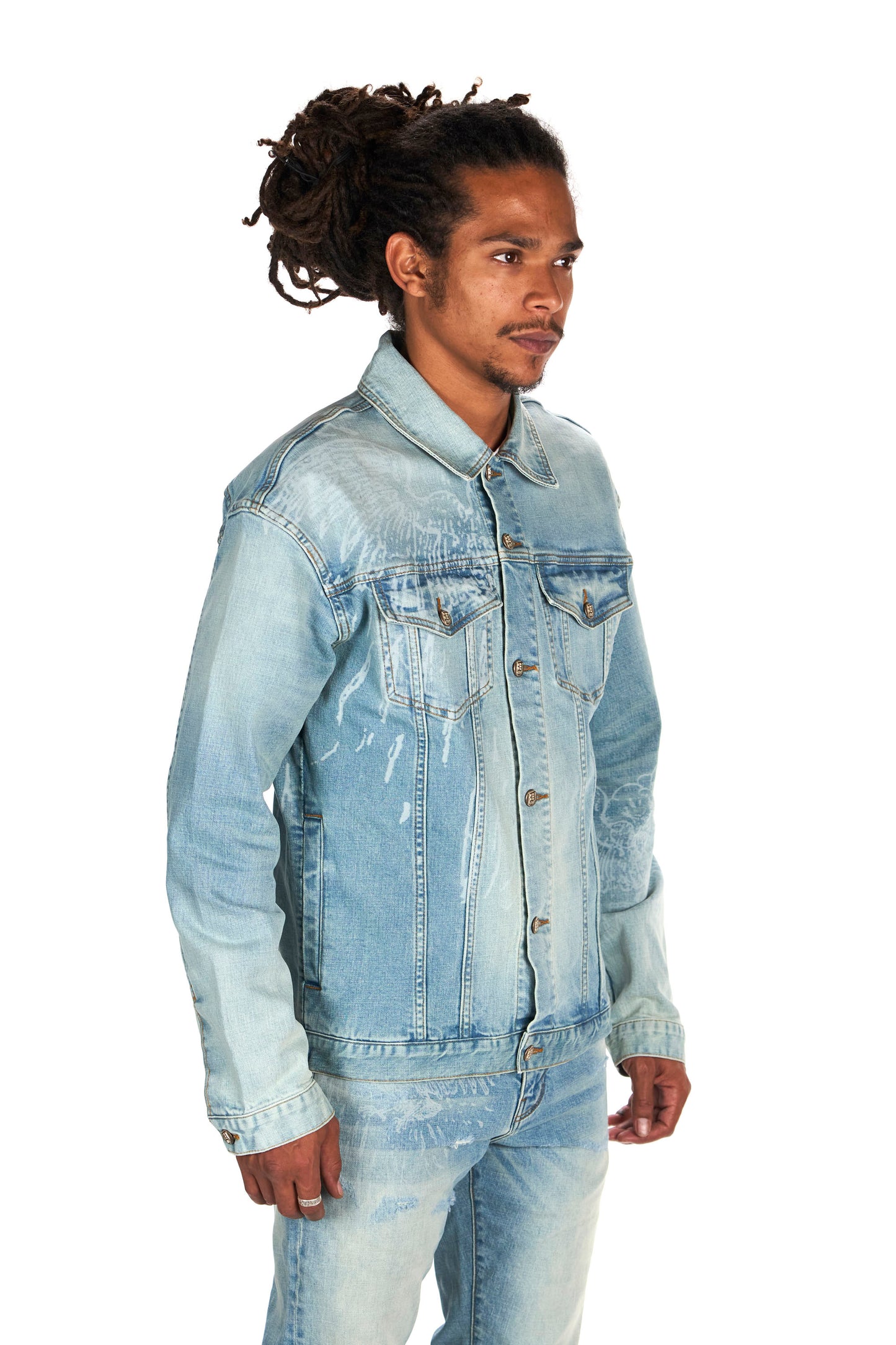 Stone Wash Wing Jacket