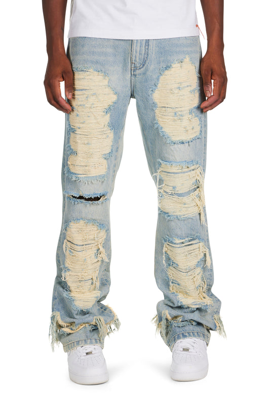 Shred Stitch Denim