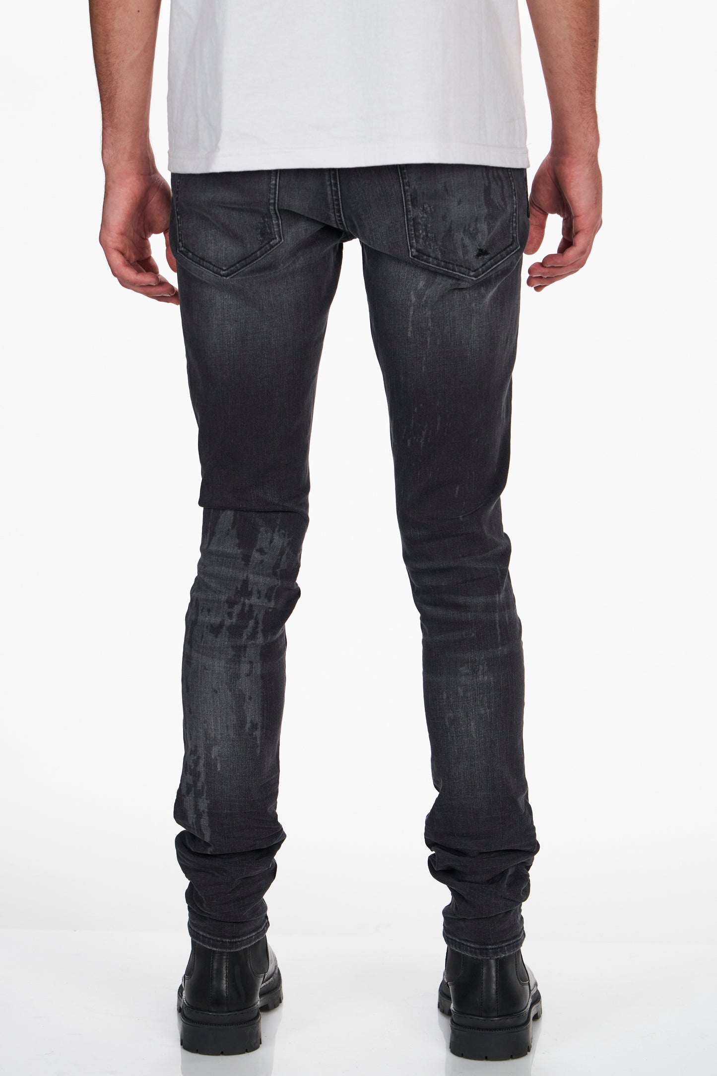Laser Paint Splatter Jean