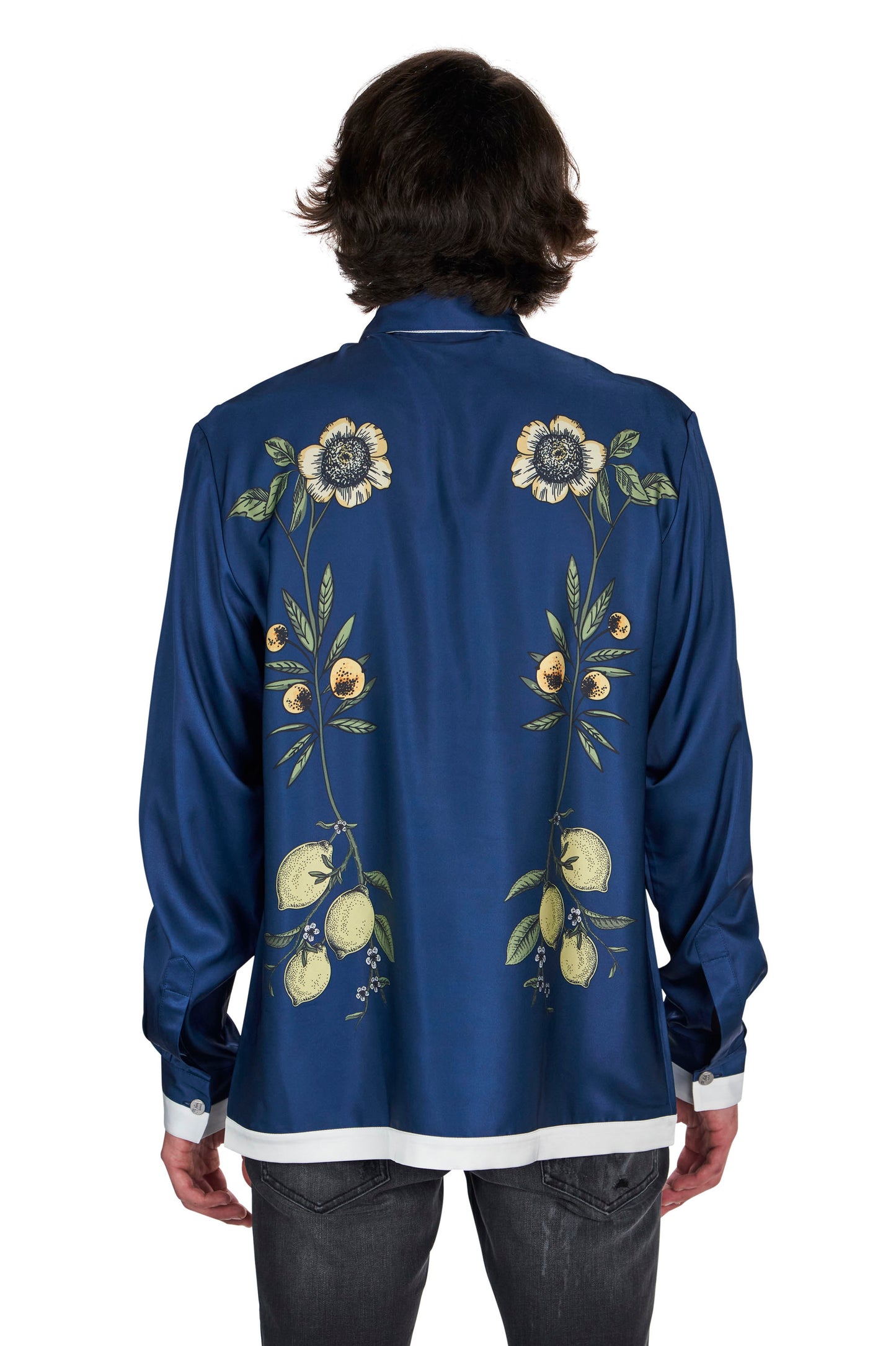 Botanical Blue Shirt
