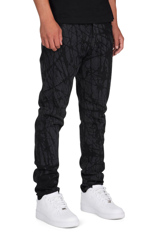 Ragged Mesh Jean