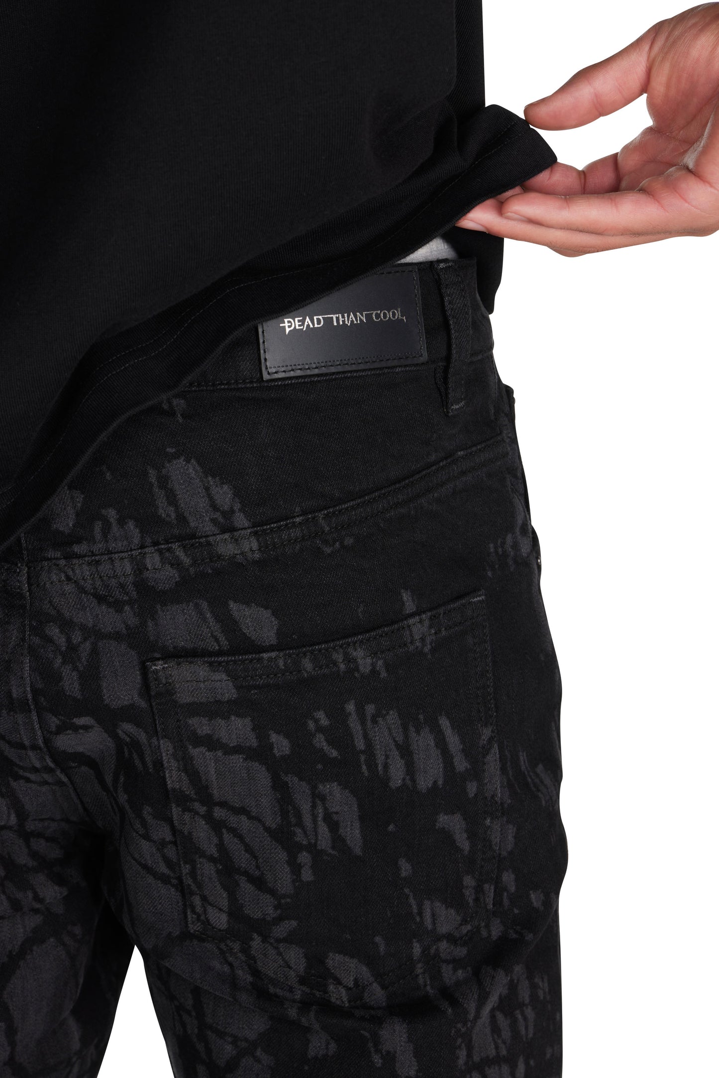 Ragged Mesh Jean