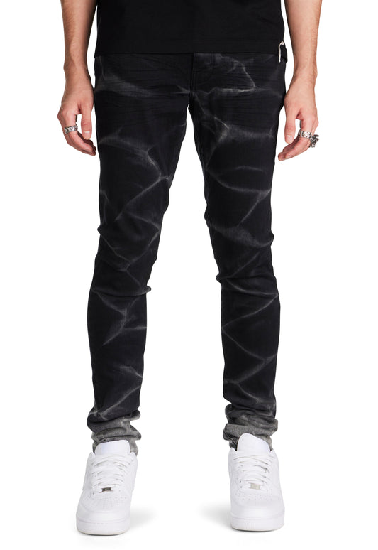 Black Marble Wash Jean
