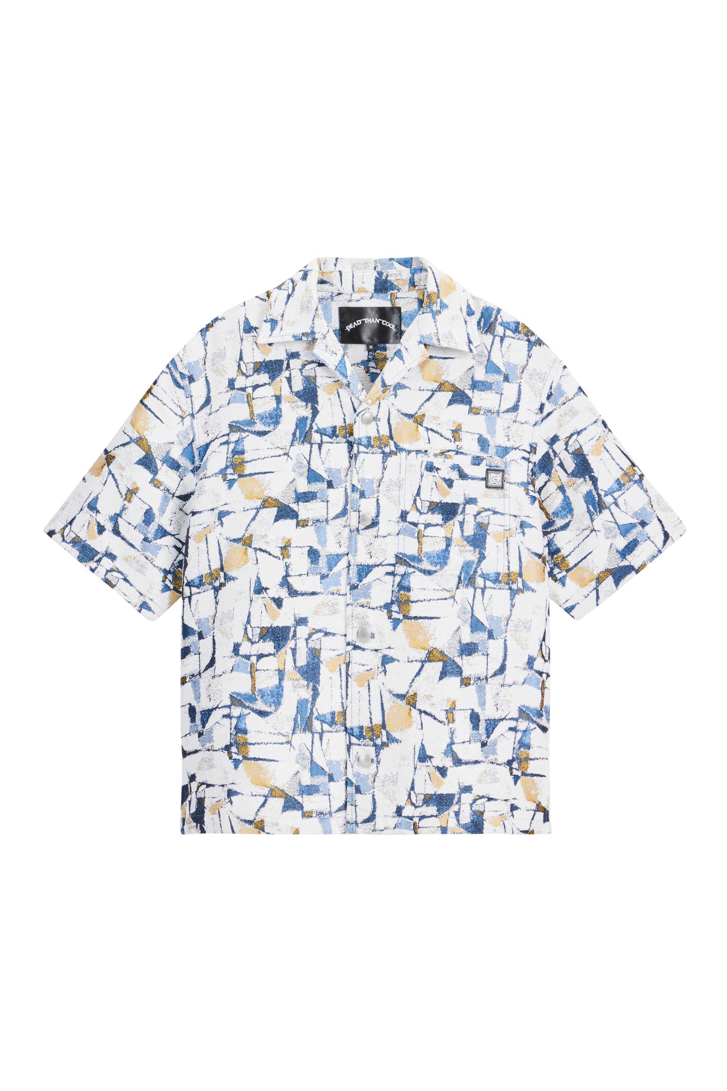 Abstract Jacquard Shirt