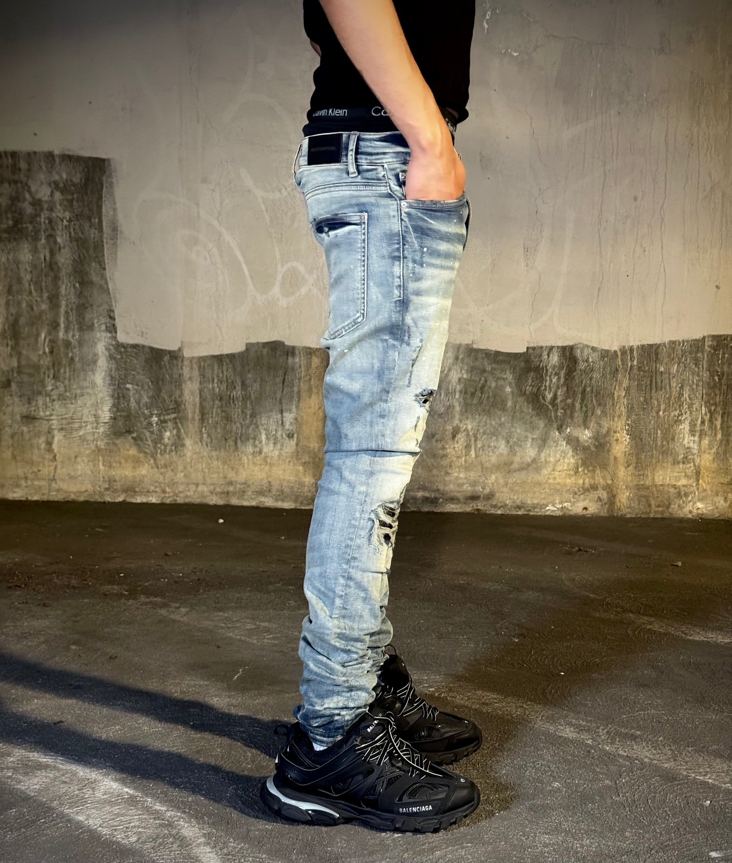 Vintage Distressed Jean