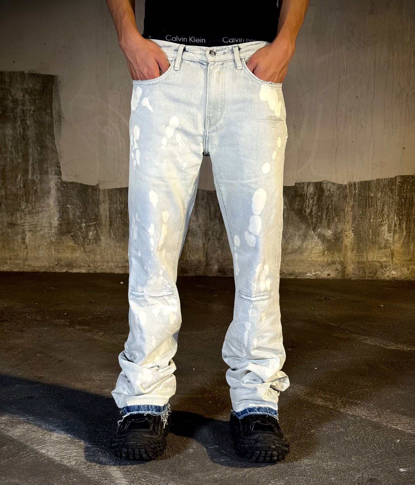 Baggy Destroyed Jean