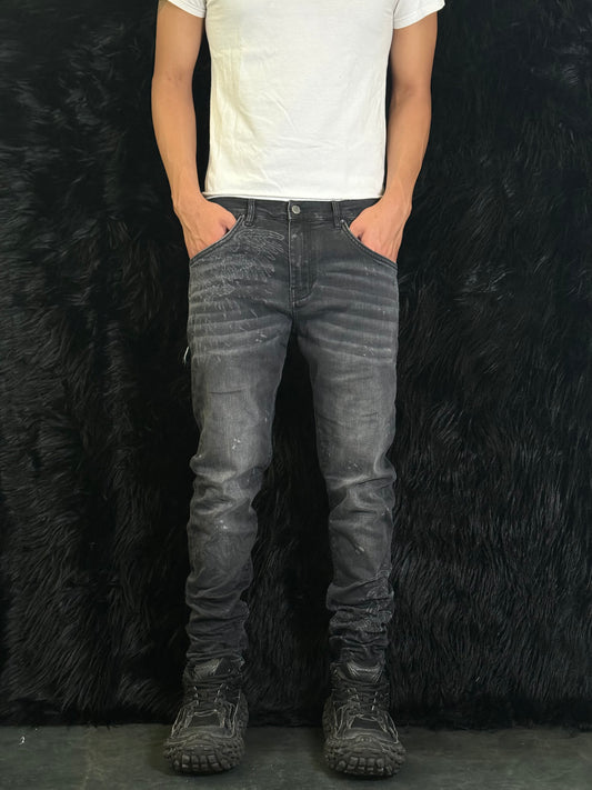 Wings Print Jean