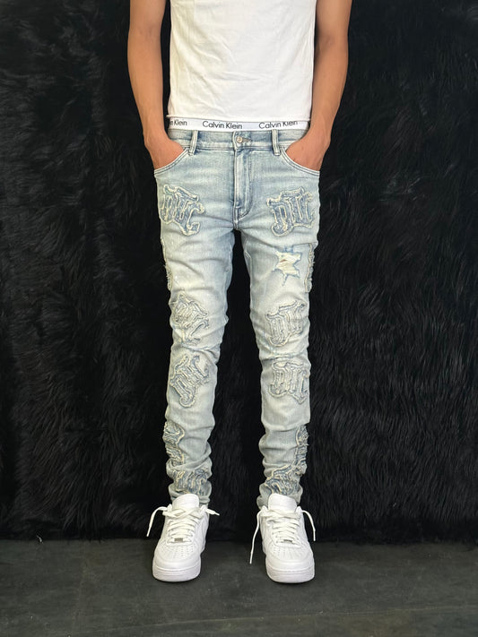 Logo Patch Denim