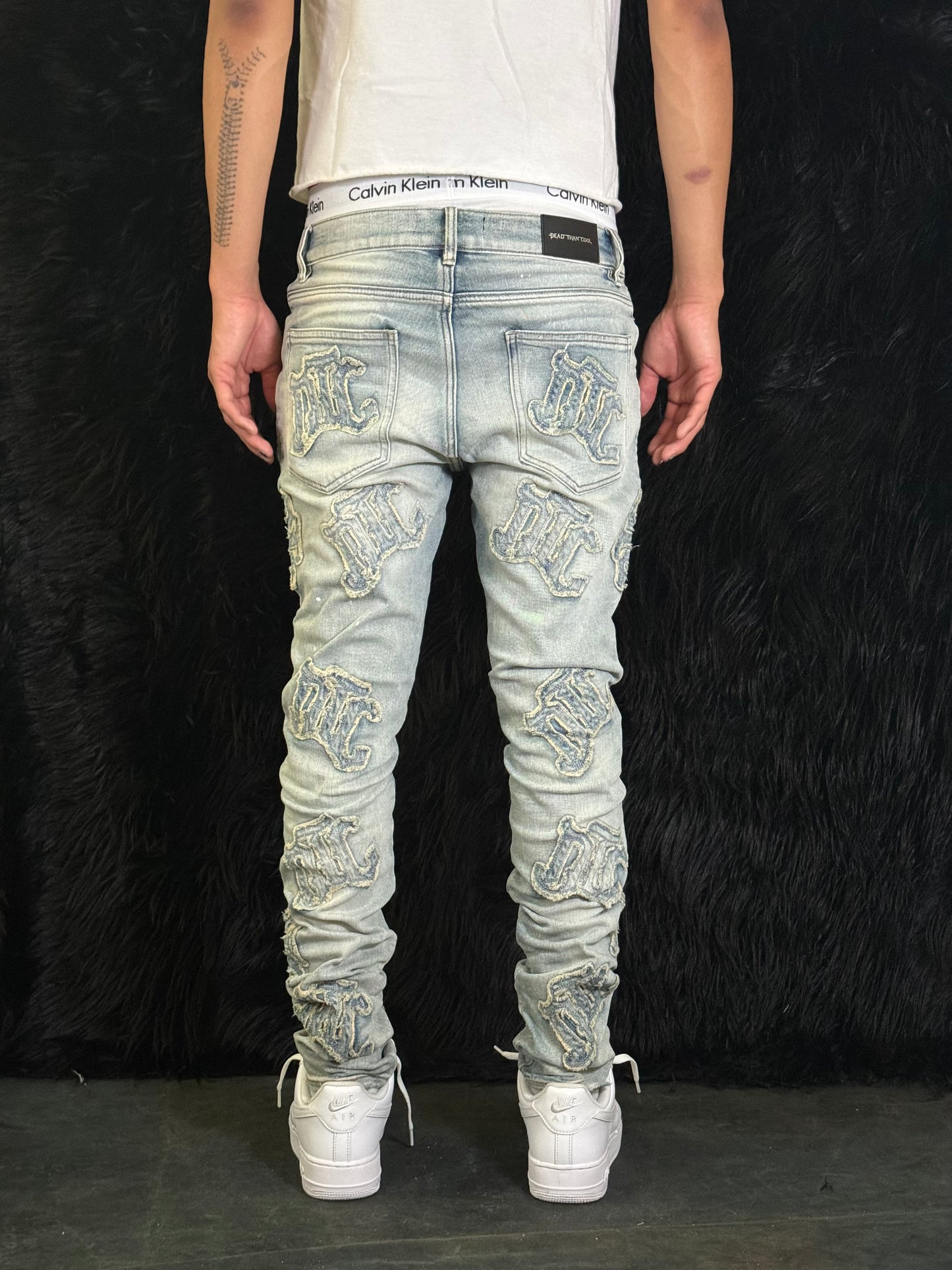 Logo Patch Denim