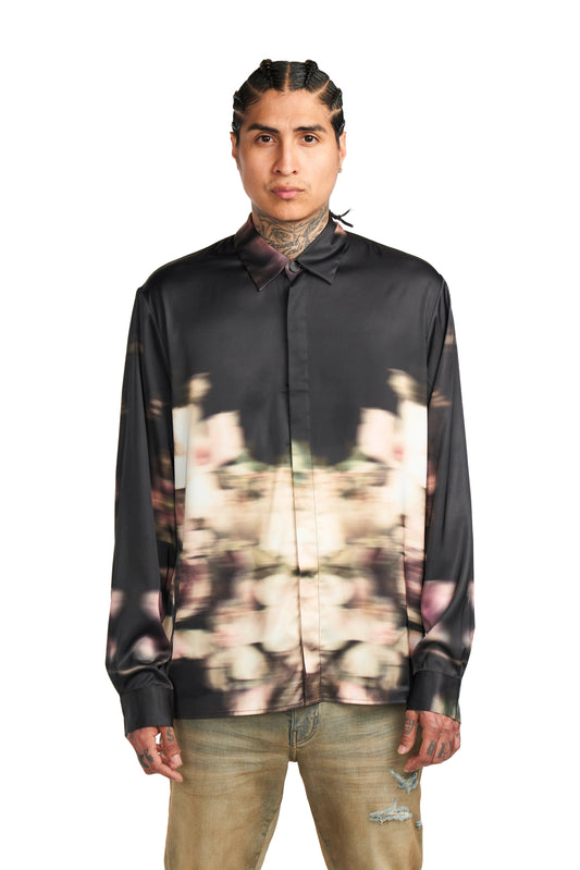 Blurred Floral Shirt